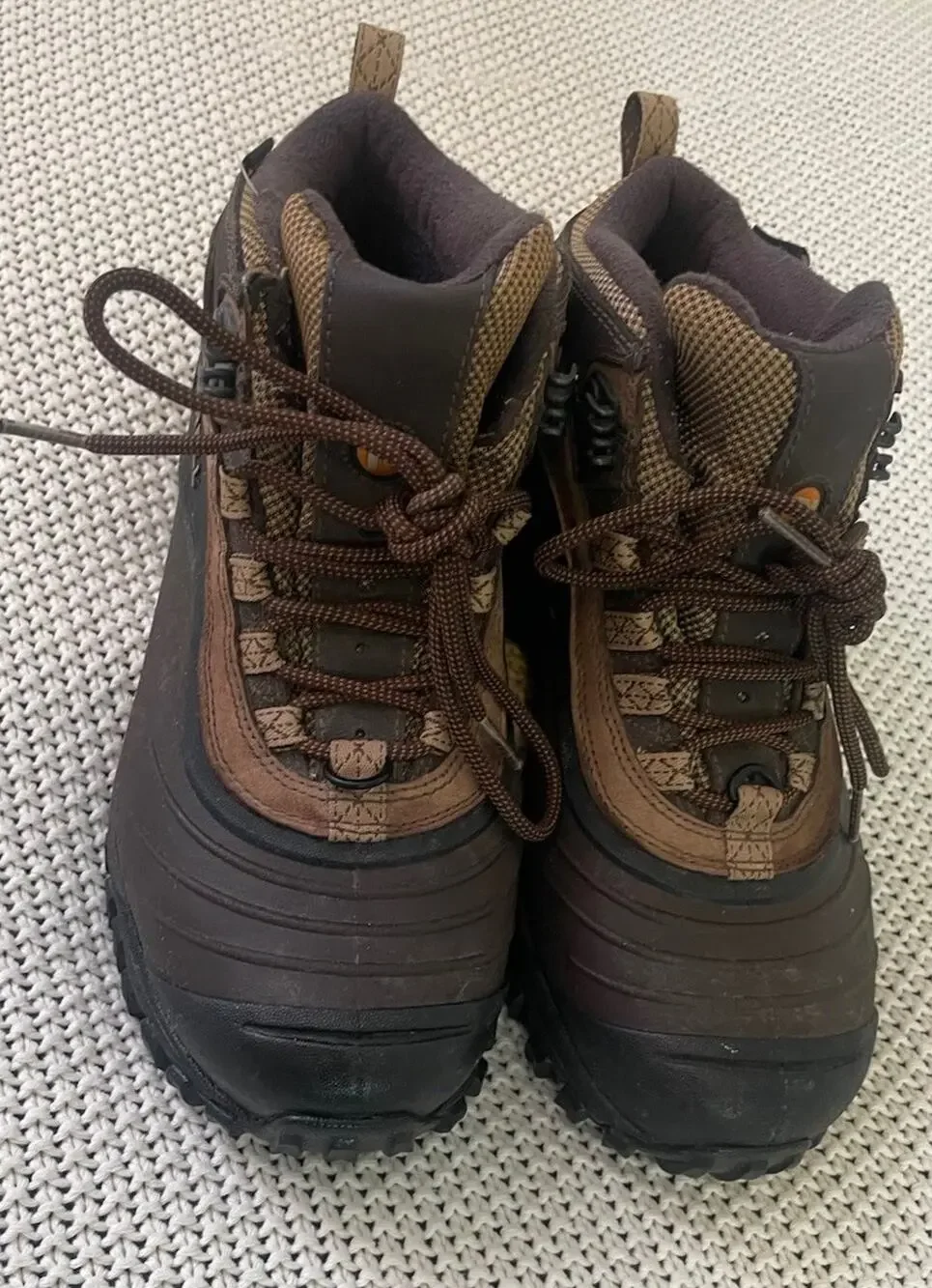 Merrell Continuum Women’s Hiking snowmotion 6 Waterproof size 8 Chocolate
